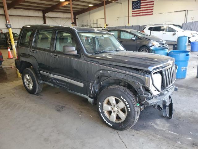 1J4PN2GK3BW520965 - 2011 JEEP LIBERTY SPORT BLACK photo 4