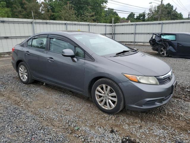 2HGFB2F8XCH550921 - 2012 HONDA CIVIC EX Szary zdjęcie 4