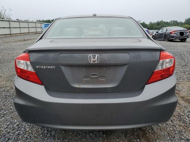 2HGFB2F8XCH550921 - 2012 HONDA CIVIC EX Szary zdjęcie 6