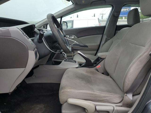 2HGFB2F8XCH550921 - 2012 HONDA CIVIC EX Szary zdjęcie 7