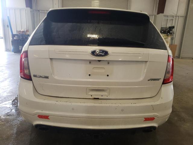 2FMDK3AK7CBA08267 - 2012 FORD EDGE SPORT WHITE photo 6