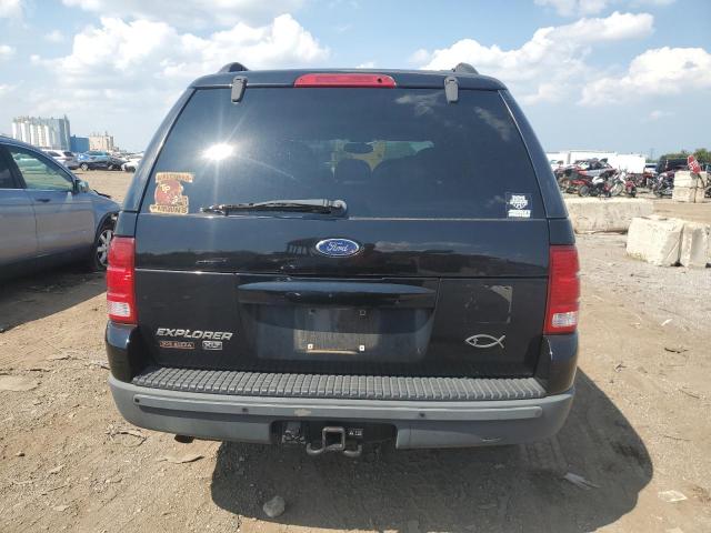 1FMZU73K73UA86062 - 2003 FORD EXPLORER XLT BLACK photo 6