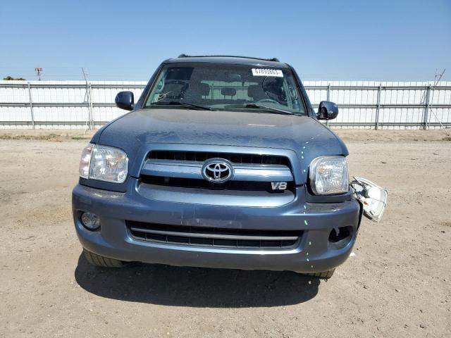 5TDZT38A95S257398 - 2005 TOYOTA SEQUOIA LIMITED BLUE photo 5