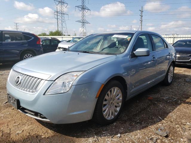 3MEDM0L33AR610826 - 2010 MERCURY MILAN HYBRID BLUE photo 1