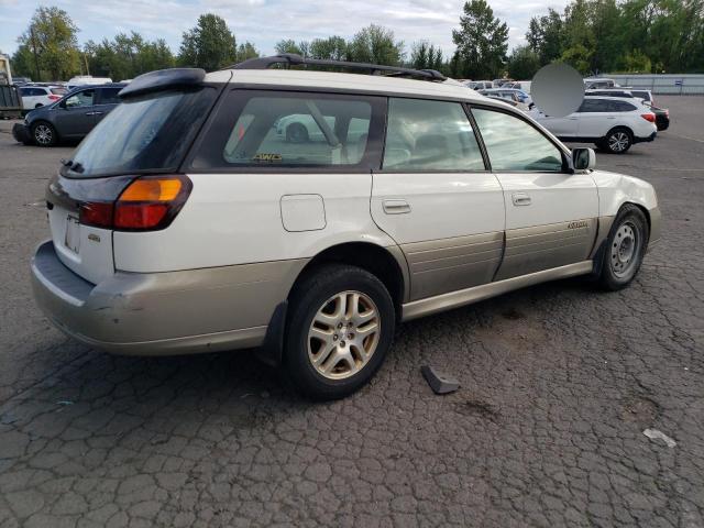 4S3BH6861Y7611915 - 2000 SUBARU LEGACY OUTBACK LIMITED WHITE photo 3