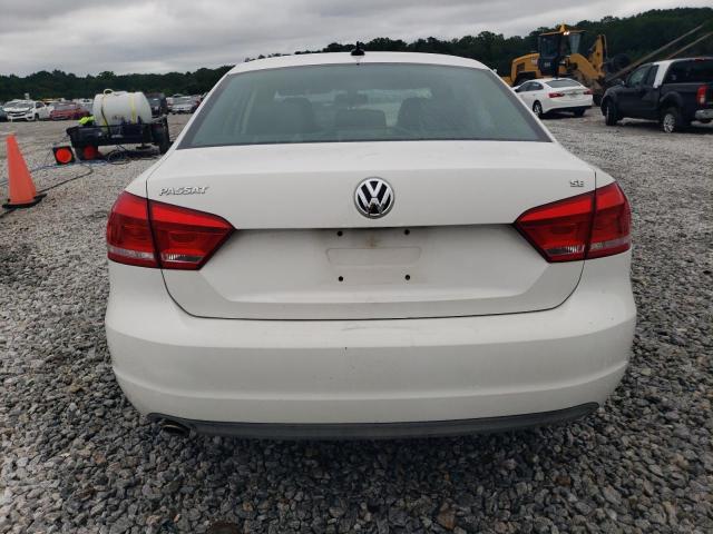 1VWBH7A32CC073552 - 2012 VOLKSWAGEN PASSAT SE WHITE photo 6