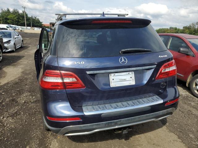 4JGDA5HB5FA522879 - 2015 MERCEDES-BENZ ML 350 4MATIC BLUE photo 6