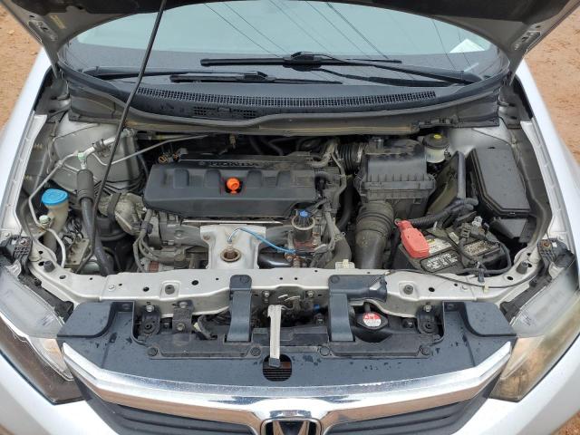 19XFB2F58CE031480 - 2012 HONDA CIVIC LX SILVER photo 11