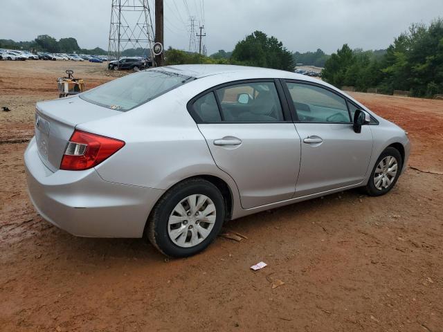 19XFB2F58CE031480 - 2012 HONDA CIVIC LX SILVER photo 3
