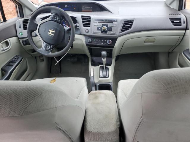 19XFB2F58CE031480 - 2012 HONDA CIVIC LX SILVER photo 8