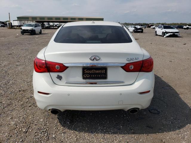 JN1BV7AP9EM683477 - 2014 INFINITI Q50 BASE WHITE photo 6