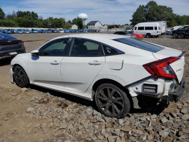 19XFC2F87ME203099 - 2021 HONDA CIVIC SPORT WHITE photo 2