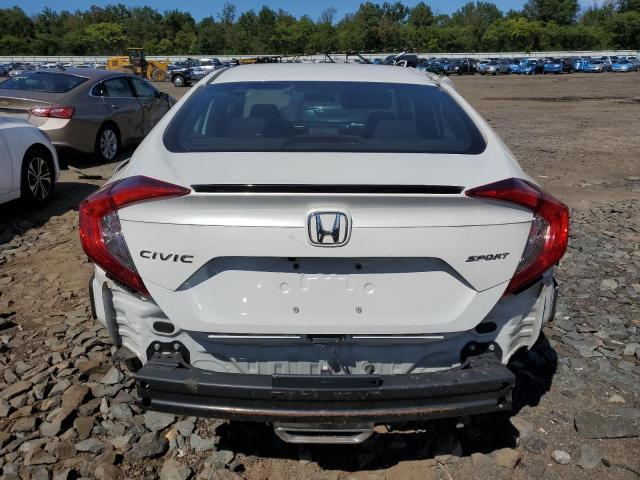 19XFC2F87ME203099 - 2021 HONDA CIVIC SPORT WHITE photo 6