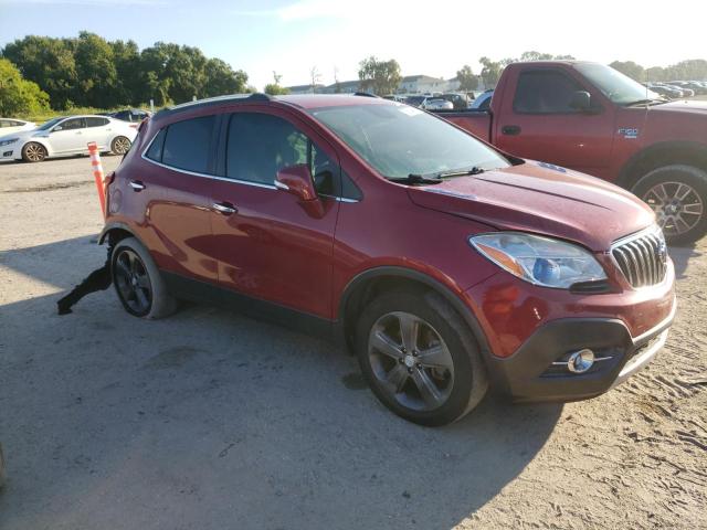 KL4CJCSB5EB650295 - 2014 BUICK ENCORE RED photo 4