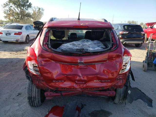 KL4CJCSB5EB650295 - 2014 BUICK ENCORE RED photo 6