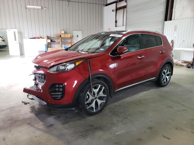 KNDPR3A64H7174522 - 2017 KIA SPORTAGE SX RED photo 1