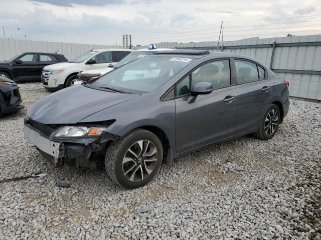 19XFB2F90DE009462 - 2013 HONDA CIVIC EXL 灰色 照片 1