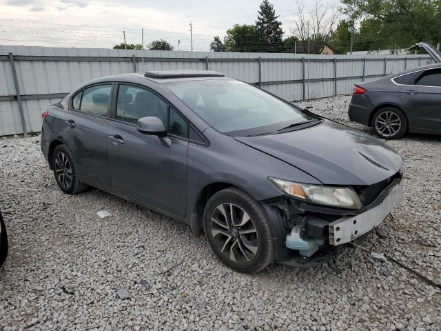 19XFB2F90DE009462 - 2013 HONDA CIVIC EXL 灰色 照片 4