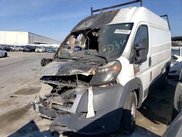 3C6TRVCG9EE126632 - 2014 RAM PROMASTER 2500 HIGH WHITE photo 2