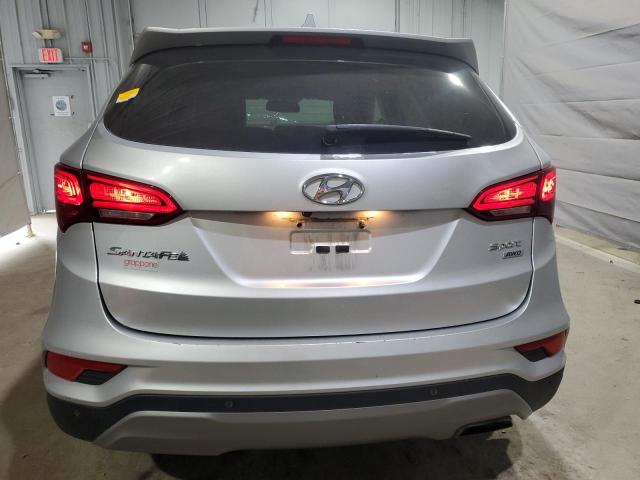 5XYZUDLB8JG513251 - 2018 HYUNDAI SANTA FE S SILVER photo 6