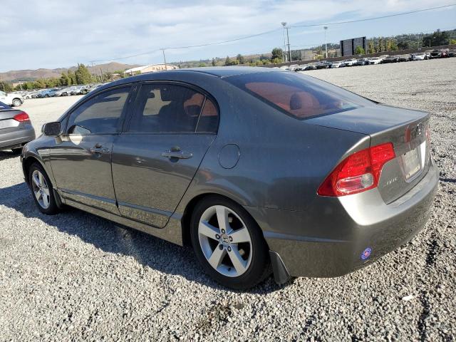 1HGFA16818L084464 - 2008 HONDA CIVIC EX GRAY photo 2