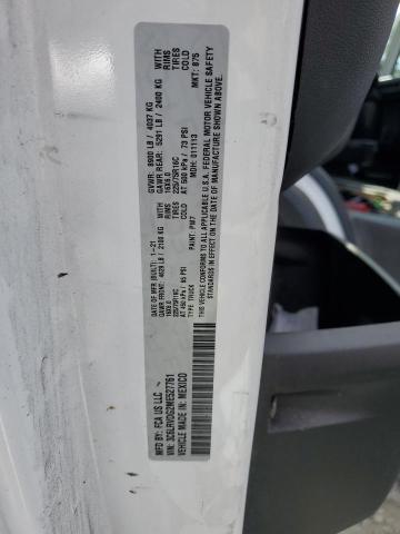3C6LRVDG2ME527761 - 2021 RAM PROMASTER 2500 HIGH Weiß Foto 13