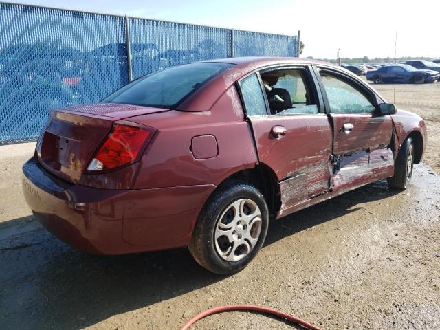1G8AJ52F04Z174727 - 2004 SATURN ION LEVEL 2 勃艮第红 照片 3