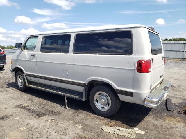 2B4JB25Y11K523114 - 2001 DODGE RAM WAGON B2500 GRAY photo 2