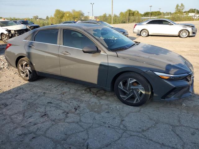 KMHLS4DGXRU817354 - 2024 HYUNDAI ELANTRA SEL GRAY photo 4