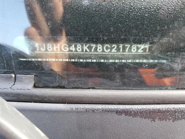 1J8HG48K78C217821 - 2008 JEEP COMMANDER SPORT მწვანე ფოტო 12