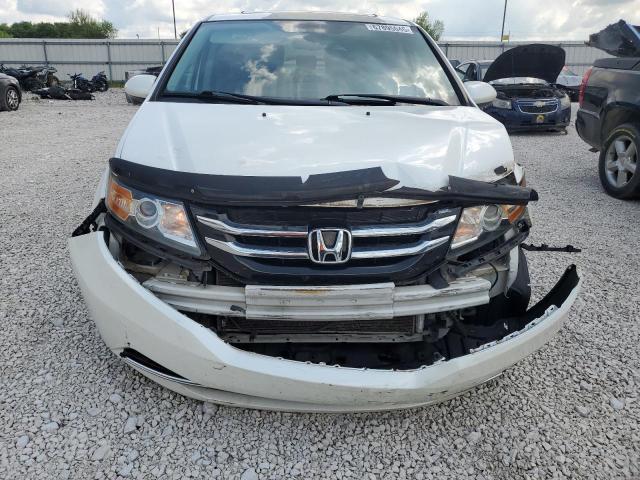 5FNRL5H64EB071697 - 2014 HONDA ODYSSEY EXL WHITE photo 5