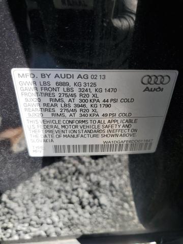WA1DGAFE6DD011647 - 2013 AUDI Q7 PRESTIGE 黑色 照片 13