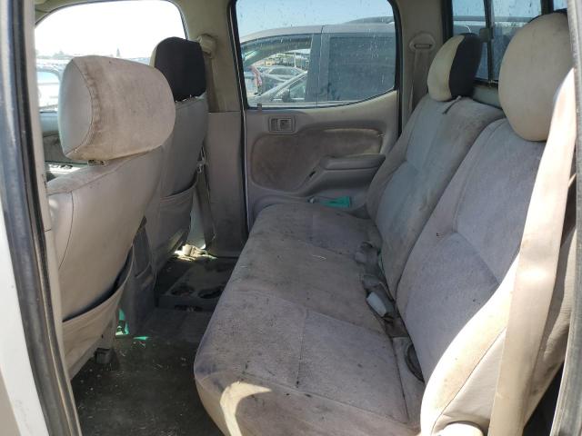 5TEGN92NX1Z820522 - 2001 TOYOTA TACOMA DOUBLE CAB PRERUNNER WHITE photo 10