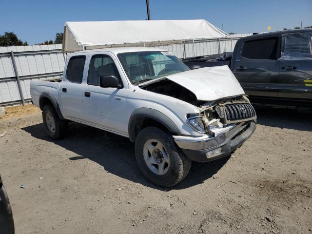 5TEGN92NX1Z820522 - 2001 TOYOTA TACOMA DOUBLE CAB PRERUNNER WHITE photo 4