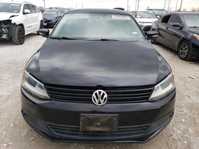 3VWDX7AJ8CM357258 - 2012 VOLKSWAGEN JETTA SE BLACK photo 5