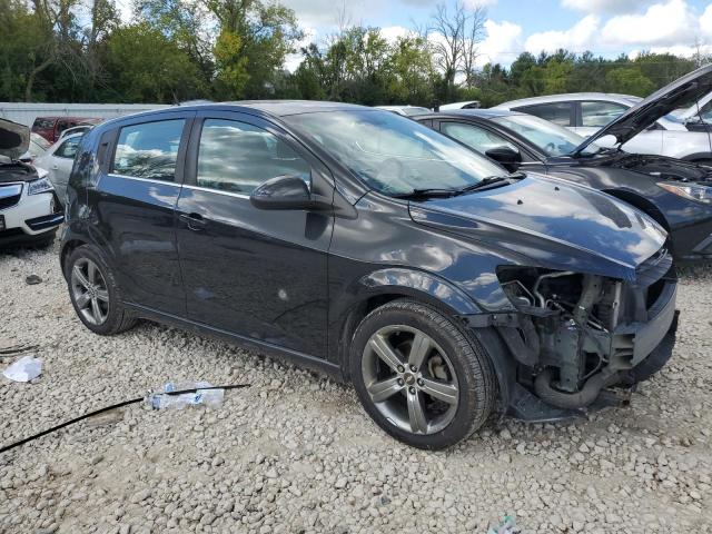 1G1JG6SB9D4221007 - 2013 CHEVROLET SONIC RS BLACK photo 4