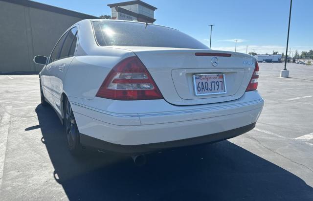 WDBRF54H27F902948 - 2007 MERCEDES-BENZ C 280 WHITE photo 3