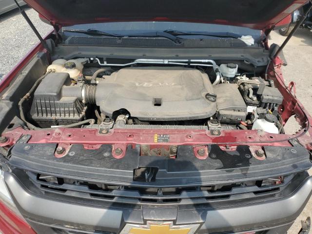 1GCGTDEN9K1159968 - 2019 CHEVROLET COLORADO Z71 BURGUNDY photo 11