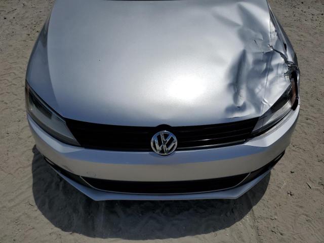 3VWLP7AJ6CM466880 - 2012 VOLKSWAGEN JETTA SEL ვერცხლისფერი ფოტო 11