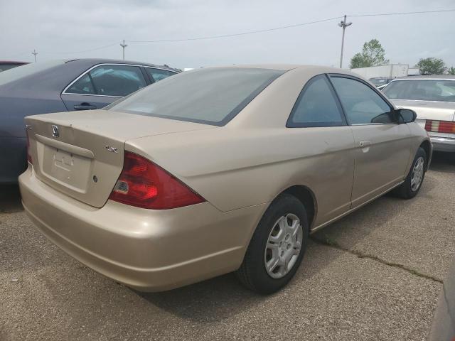 1HGEM22542L010872 - 2002 HONDA CIVIC LX BEIGE photo 6