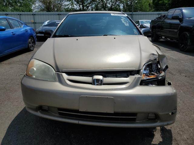 1HGEM22542L010872 - 2002 HONDA CIVIC LX BEIGE photo 9