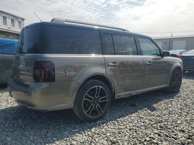2FMHK6C84DBD38924 - 2013 FORD FLEX SEL ნაცრისფერი ფოტო 3