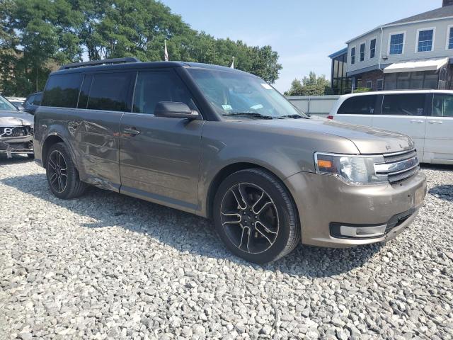 2FMHK6C84DBD38924 - 2013 FORD FLEX SEL ნაცრისფერი ფოტო 4