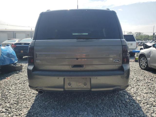 2FMHK6C84DBD38924 - 2013 FORD FLEX SEL ნაცრისფერი ფოტო 6