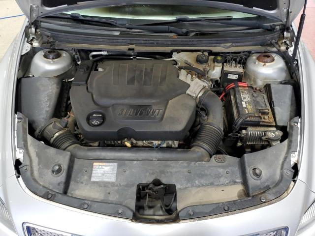 1G1ZG5E77CF372676 - 2012 CHEVROLET MALIBU LTZ ვერცხლისფერი ფოტო 11