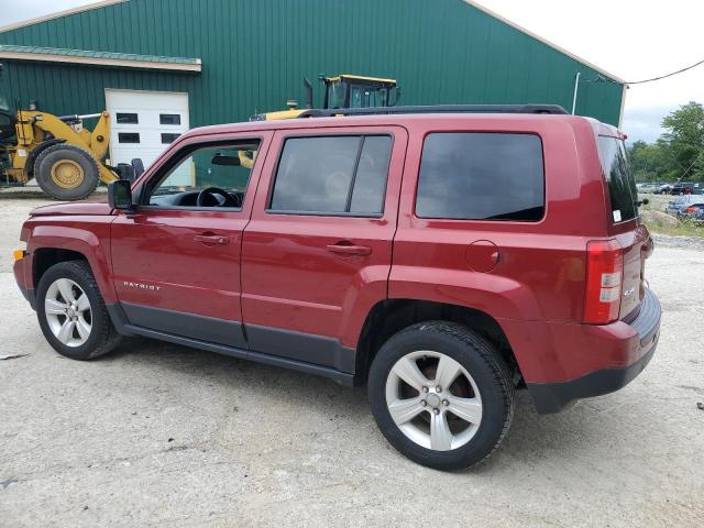 1C4NJPFB3DD205329 - 2013 JEEP PATRIOT LATITUDE MAROON photo 2