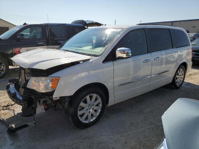 2C4RC1CG8CR413002 - 2012 CHRYSLER TOWN & COU TOURING L WHITE photo 1