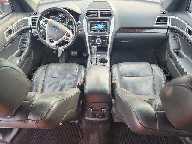 1FM5K8F81EGA69981 - 2014 FORD EXPLORER LIMITED RED photo 8