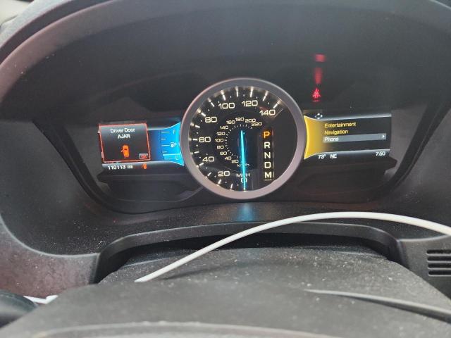 1FM5K8F81EGA69981 - 2014 FORD EXPLORER LIMITED RED photo 9