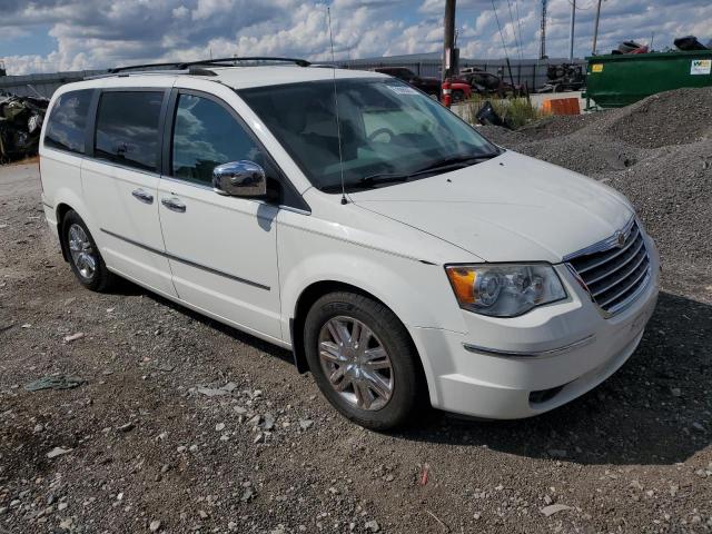 2A8HR64X78R104465 - 2008 CHRYSLER TOWN & COU LIMITED WHITE photo 4